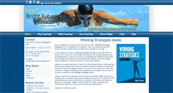 Desktop Screenshot of brightfuturescoaching.com